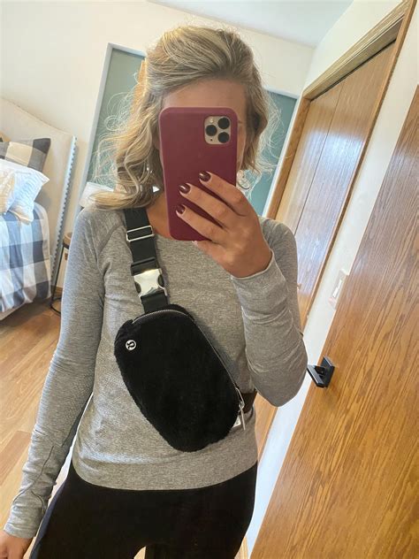 lulu fleece belt bag|lululemon athletica everything belt bag.